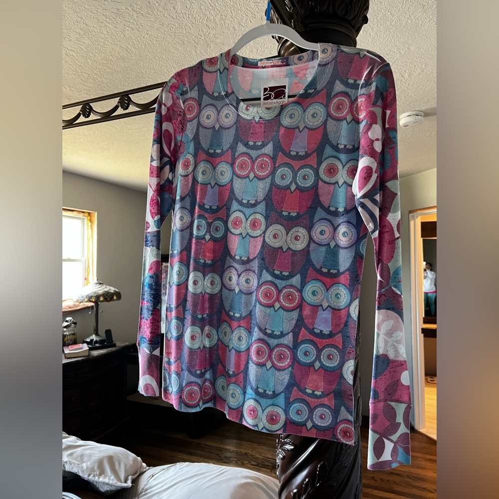 Small whimsical owl thermal .